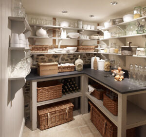 Elegant Pantry Storage