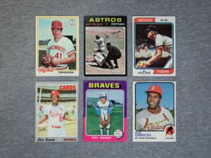 Baseball trading cards